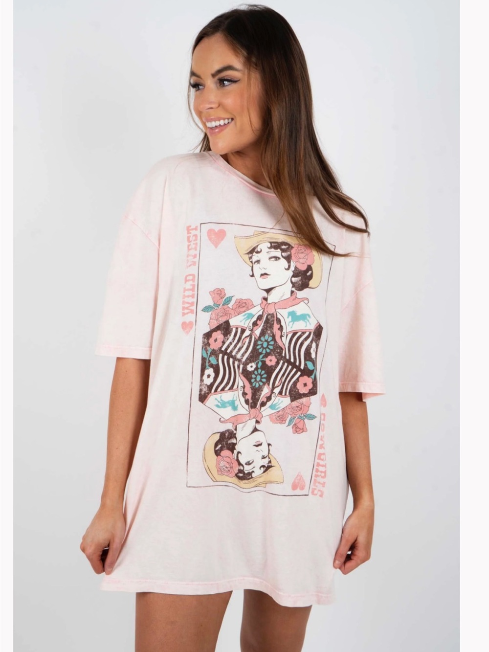 Queen of Hearts Wild West Tee